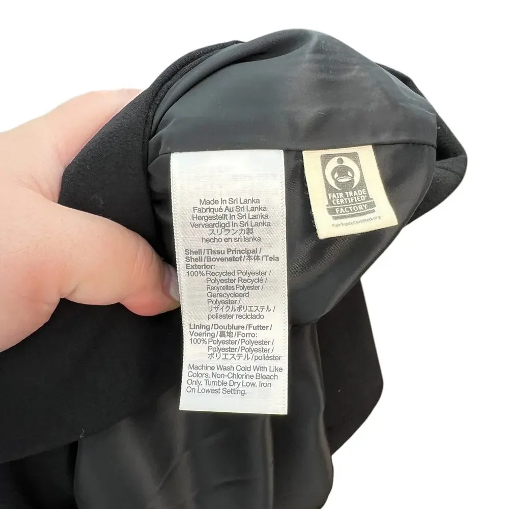 Madewell The Rosedale Blazer in‎ Crepe in Black Size 12